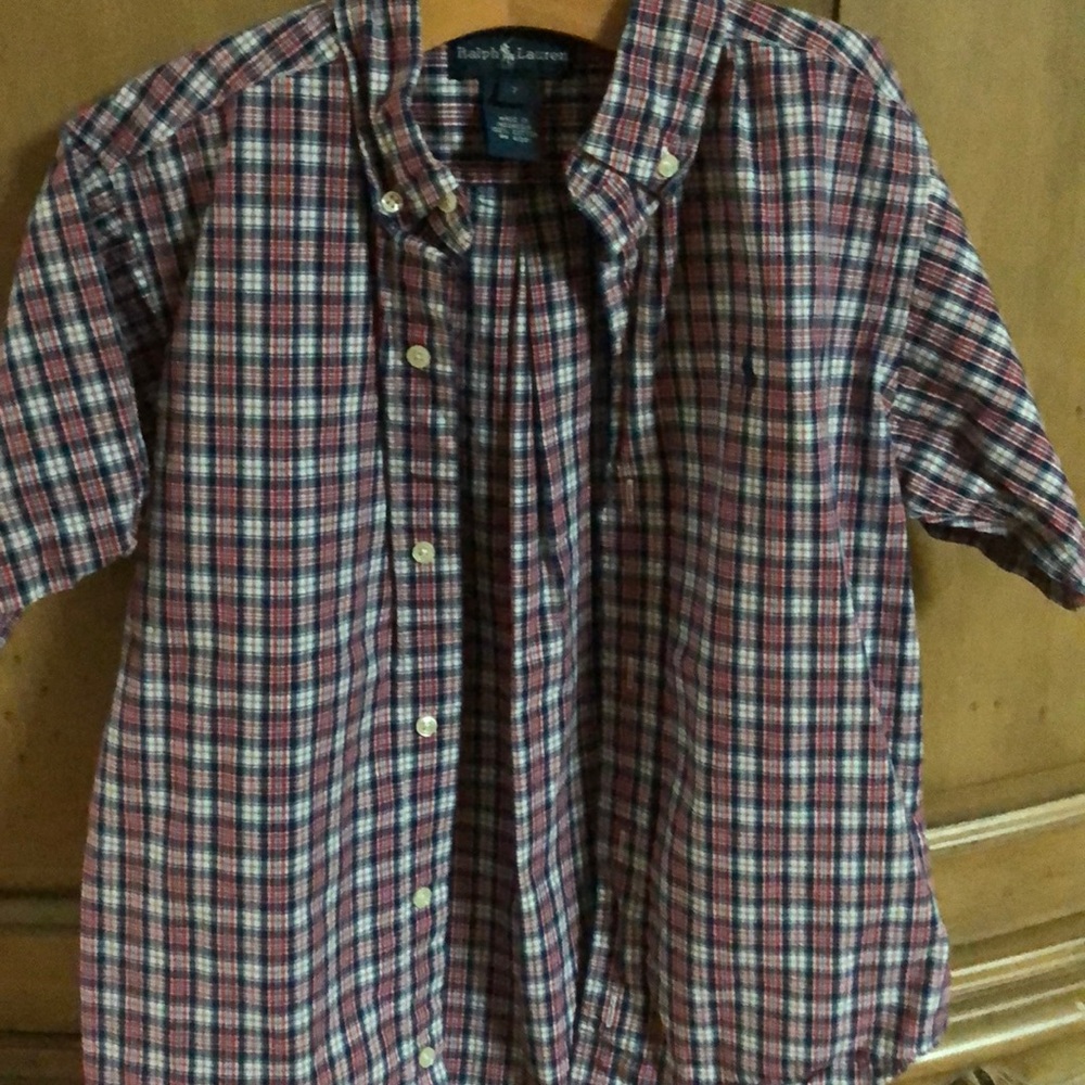 Size 7 boys polo